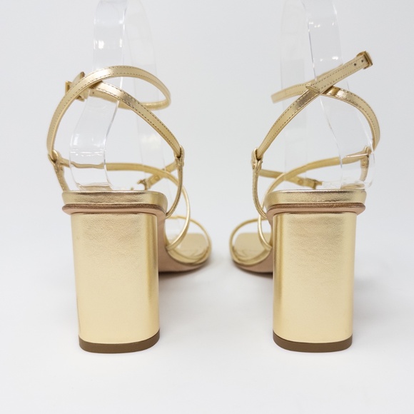 Christian Dior C’est Dior Heeled Sandal Gold Shoes Womens Size 36 EU 6 US - Picture 6 of 7